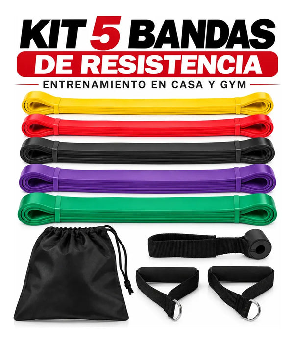 Kit de Bandas Elásticas de Resistencia